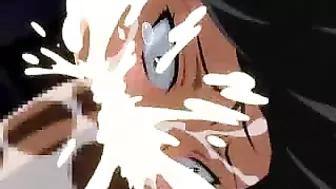 Hentai Elf with massive boobs gets ravaged by bandits and drenched in cum