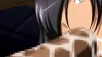 Hentai Elf with massive boobs gets ravaged by bandits and drenched in cum