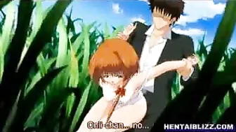 Wet and Wild Outdoor Adventure! Cute Coed Gets Doggystyle Fucked in Public