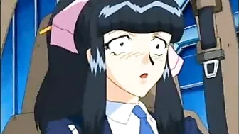 Busty Cop Gets Hardcore Fucked by Bandit in Wet Pussy Hentai Video