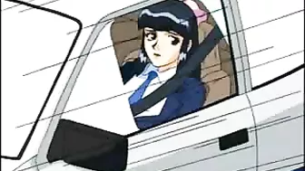 Busty Cop Gets Hardcore Fucked by Bandit in Wet Pussy Hentai Video