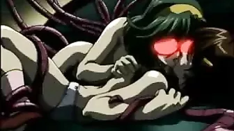 hentai cutie get ravaged by monstrous tentacles in this steamy porn video!