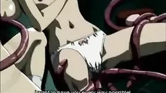 hentai cutie get ravaged by monstrous tentacles in this steamy porn video!