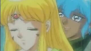 Princess Masturbate Her Big Tits in this Hentai Video!