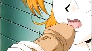 Bondage Cop with Big Boobs Gets Hard Fucked by Bandit in Hentai Porn Video