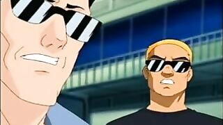 Bondage Cop with Big Boobs Gets Hard Fucked by Bandit in Hentai Porn Video