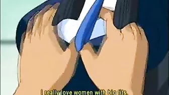 Bondage Cop with Big Boobs Gets Hard Fucked by Bandit in Hentai Porn Video