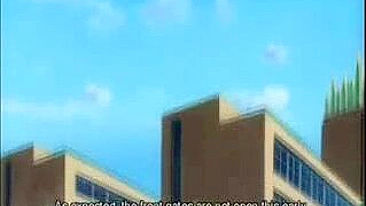 Sensual Hentai Teacher Self-Pleasures with Sausage and Wet Pussy