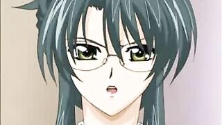 Bound Virgin Anime Coed Gets Ravaged by Masked Lover