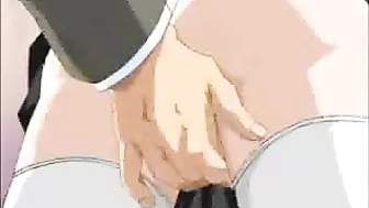 Bound Virgin Anime Coed Gets Ravaged by Masked Lover