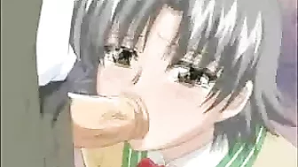 Bound Virgin Anime Coed Gets Ravaged by Masked Lover