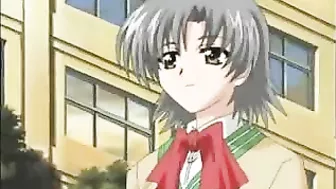 Bound Virgin Anime Coed Gets Ravaged by Masked Lover