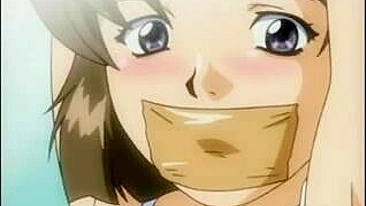 Bound and Gagged Anime Slut Gets Molested in Steamy Hentai Video