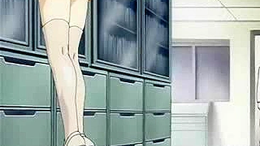 Horny Hentai Nurse Self-Masturbates with Big Boobs - Must!