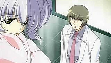 Horny Hentai Nurse Self-Masturbates with Big Boobs - Must!