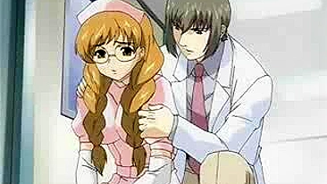 Horny Hentai Nurse Self-Masturbates with Big Boobs - Must!