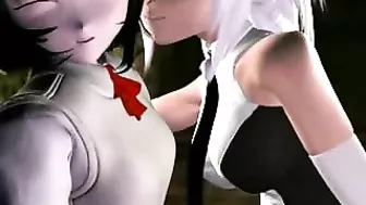 Hentai Cutie Gets Tentacle-Drilling Orgy - All Holes Filled!