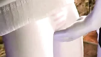 Hentai Cutie Gets Tentacle-Drilling Orgy - All Holes Filled!