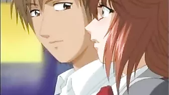 Hentai Schoolgirls with Big Tits Get Hard Poked for First Time