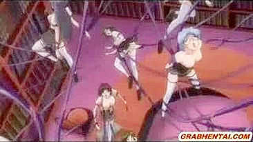 Busty Hentai Girls Group-Fucked by Tentacles - Explore Your Naughty Fantasies!