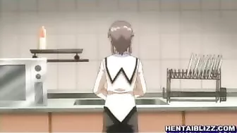 Hentai Co-Eds' Threesome with Lucky Guy's Cock