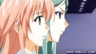 Bound and Blown! Hentai Coed Gets Licked, Poked, and Pounded!