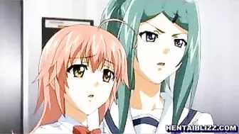 Bound and Blown! Hentai Coed Gets Licked, Poked, and Pounded!