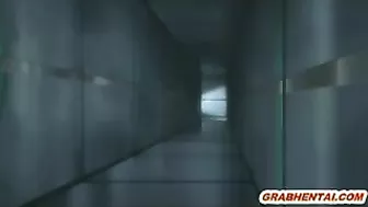 Hentai Cutie Fucked by Tentacle Man and Swallowed His Cum - Exclusive Video!