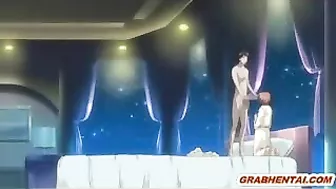 Hentai Cutie Fucked by Tentacle Man and Swallowed His Cum - Exclusive Video!