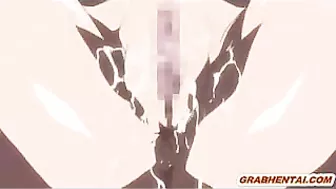 Hentai Cutie Fucked by Tentacle Man and Swallowed His Cum - Exclusive Video!