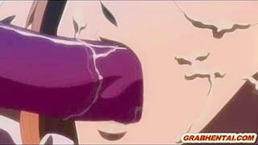 Hentai Cutie Fucked by Tentacle Man and Swallowed His Cum - Exclusive Video!