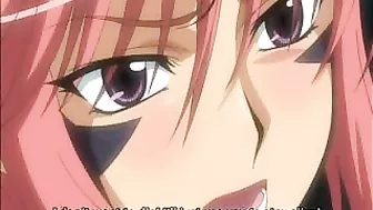 Busty Hentai Girl Gets Whipped and Drilled by Giant Penis Tentacles