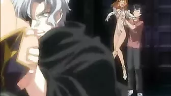 Busty Hentai Girl Gets Whipped and Drilled by Giant Penis Tentacles