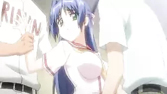 Hentai Fingered Pussy - Girl Gets Caught in Wild Sex Act