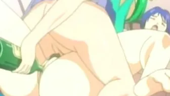 Naughty Nurse Gets Bottle Fucked in Her Pussy and Ass by Hentai Lover Naughty Nurse Gets Bottle Fucked in Her Pussy and Ass by Hentai Lover