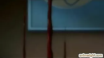 Tentacle Monster Dominates Hentai Girls in Wild Sex Orgy