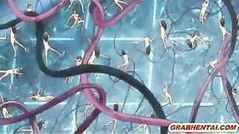 Tentacle Gangbang of Busty Hentai Group - Ultimate Fantasy Fulfilled Tentacle Gangbang of Busty Hentai Group - Ultimate Fantasy Fulfilled