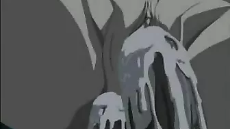 Hentai Heaven - Cute Big-Titted Girl Gets Tentacle Fucked by Monster Cock