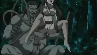 Hentai Heaven - Cute Big-Titted Girl Gets Tentacle Fucked by Monster Cock