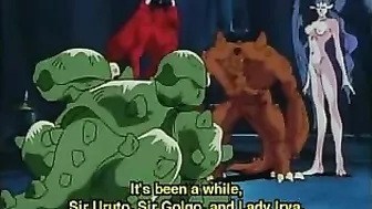 Busty Hentai Princess Fiercely Fucked by Monstrous Beasts