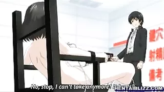 Voluptuous Hentai Coed Gets Electrifying Pleasure from Vibrator and Ass Play