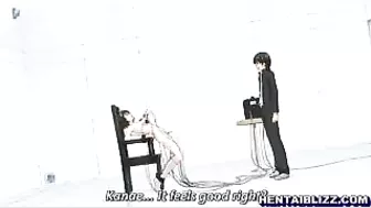 Voluptuous Hentai Coed Gets Electrifying Pleasure from Vibrator and Ass Play