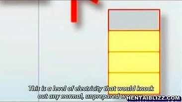 Voluptuous Hentai Coed Gets Electrifying Pleasure from Vibrator and Ass Play