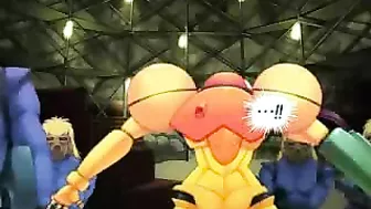 Monstrous Creature Drill All Holes in Caught Hentai