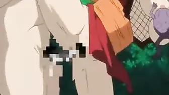 Japanese Busty Hentai Fucked by Monster Frogs & Tentacles