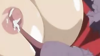 Japanese Busty Hentai Fucked by Monster Frogs & Tentacles