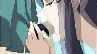 Bound and Banged - Threesome Hentai with Strapon Fucking