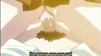 Bound and Banged - Threesome Hentai with Strapon Fucking