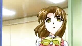 Huge Boobed Cutie Gets Poked in Hot Hentai Action