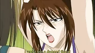 Unleashed Desires - Bound and Gagged Hentai Teacher with Voluptuous Breasts